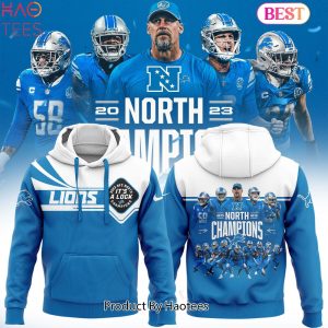 HOT TREND Limited Edition NFC North Champions 2023 Detroit Lions Hoodie