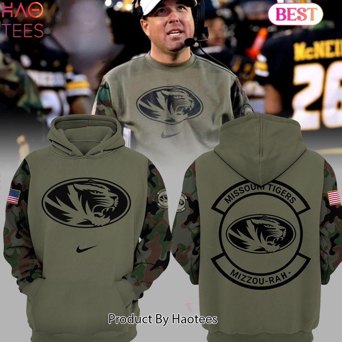 HOT TREND Missouri Tigers Veterans Hoodie Limited Edition