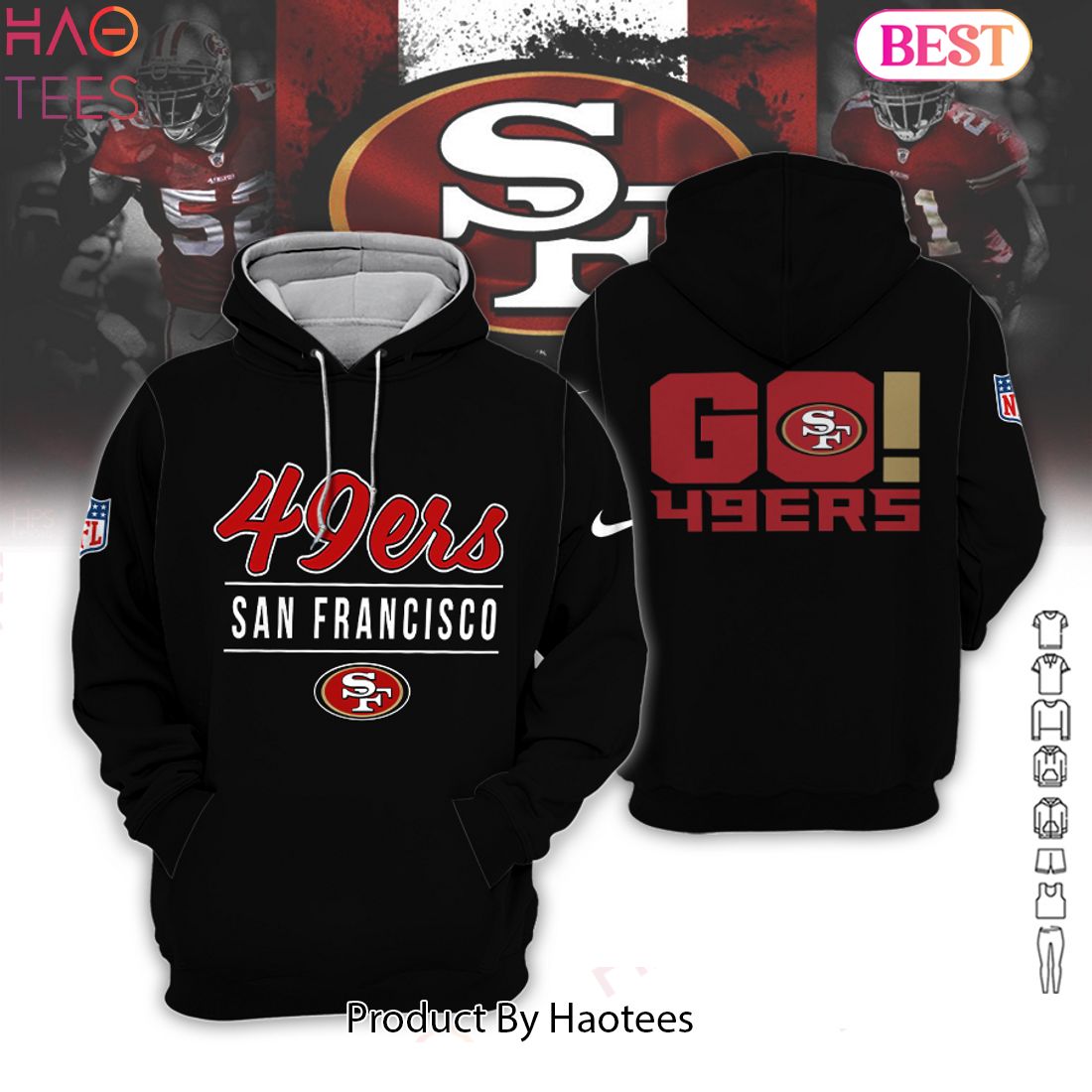 HOT TREND SF 49ers New Arrivals Hoodie