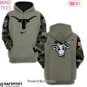 HOT TREND Texas Longhorns Veteran Hoodie Special Edition