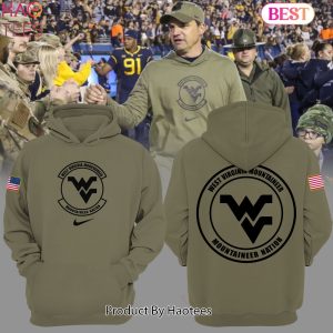 HOT TREND West Virginia Football Camo Hoodie