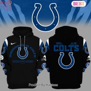 HOT TRENDING Indianapolis Colts NFL Throwback Black Hoodie
