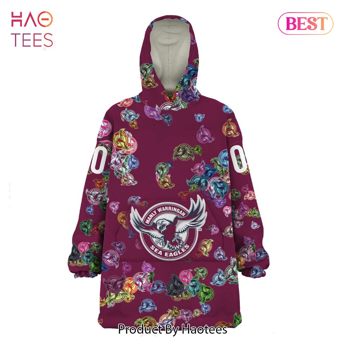 Eagles best sale blanket hoodie