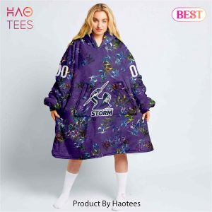 Melbourne Storm Special Logo Design _Oodie, Flanket, Blanket Hoodie, Snuggie