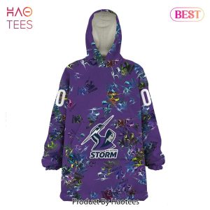Melbourne Storm Special Logo Design _Oodie, Flanket, Blanket Hoodie, Snuggie