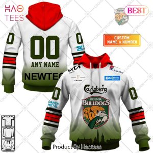 Metal Ligaen Odense Bulldogs Home Jersey 2324 Style Hoodie, T-Shirt, Zip Hoodie, Sweatshirt