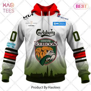 Metal Ligaen Odense Bulldogs Home Jersey 2324 Style Hoodie, T-Shirt, Zip Hoodie, Sweatshirt