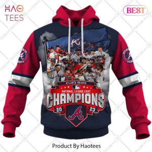 MLB Atlanta Braves National League East Champions 2023 V1 Hoodie, T-Shirt, Zip Hoodie, Sweatshirt