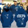 NEW Indianapolis Colts NFL Throwback Hoodie