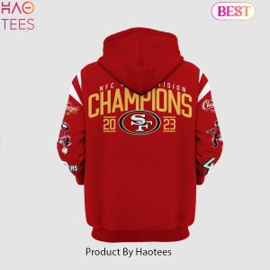 NEW Limited Edition San Francisco 49ers NFC West Champions 2023 Hoodie