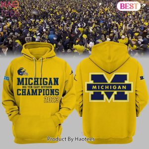 NEW Michigan Wolverines Big Ten East Champions Hoodie