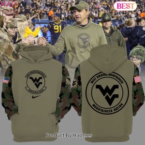 NEW West Virginia Football Camo Hoodie