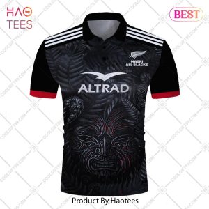 New Zealand Rugby Maori All Black Polo Shirt