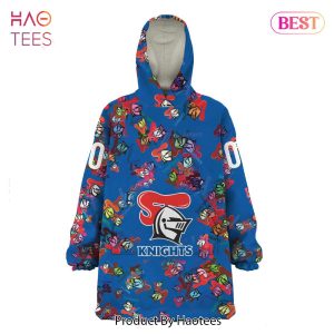 Newcastle Knights Special Logo Design _Oodie, Flanket, Blanket Hoodie, Snuggie