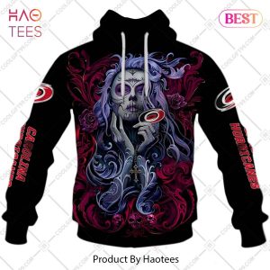 NHL Carolina Hurricanes Tattoo Girl Artwork 2023 Hoodie, T-Shirt, Zip Hoodie, Sweatshirt