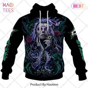 NHL Dallas Stars Tattoo Girl Artwork 2023 Hoodie, T-Shirt, Zip Hoodie, Sweatshirt