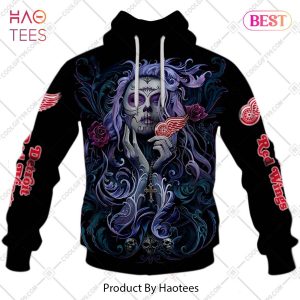NHL Detroit Red Wings Tattoo Girl Artwork 2023 Hoodie, T-Shirt, Zip Hoodie, Sweatshirt