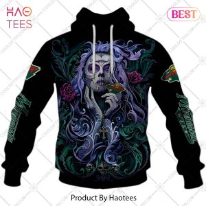 NHL Minnesota Wild Tattoo Girl Artwork 2023 Hoodie, T-Shirt, Zip Hoodie, Sweatshirt