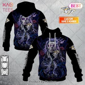NHL Nashville Predators Tattoo Girl Artwork 2023 Hoodie, T-Shirt, Zip Hoodie, Sweatshirt