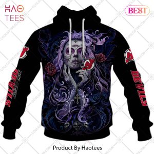 NHL New Jersey Devils Tattoo Girl Artwork 2023 Hoodie, T-Shirt, Zip Hoodie, Sweatshirt