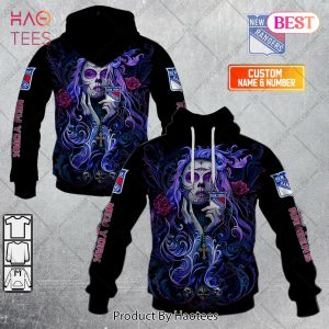 NHL New York Rangers Tattoo Girl Artwork 2023 Hoodie, T-Shirt, Zip Hoodie, Sweatshirt