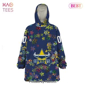 North Queensland Cowboys Special Logo Design _Oodie, Flanket, Blanket Hoodie, Snuggie
