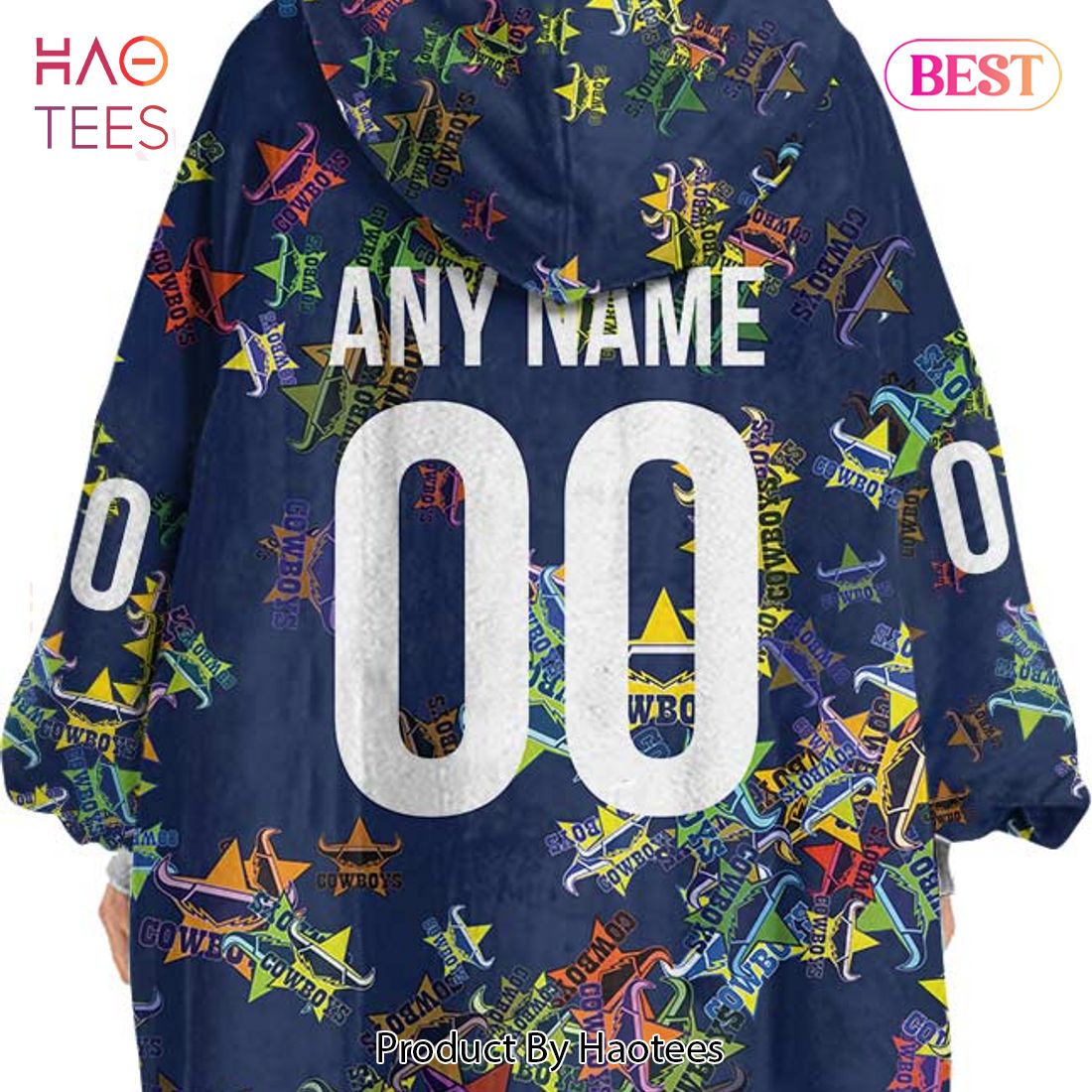 North Queensland Cowboys Special Logo Design _Oodie, Flanket, Blanket Hoodie, Snuggie North Queensland Cowboys Special Logo Design _Oodie, Flanket, Blanket Hoodie, Snuggie