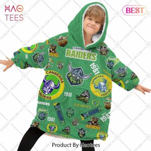 NRL Canberra Raiders Season logo Flanket, Blanket Hoodie, Snuggie