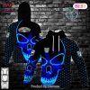 NFL Philadelphia Eagles 3D Neon Skull Design Hoodie, T-Shirt, Zip Hoodie, Sweatshirt
