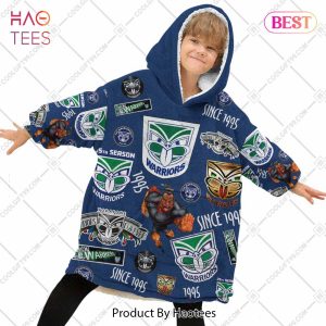 NRL New Zealand Warriors Season logo Flanket, Blanket Hoodie, Snuggie