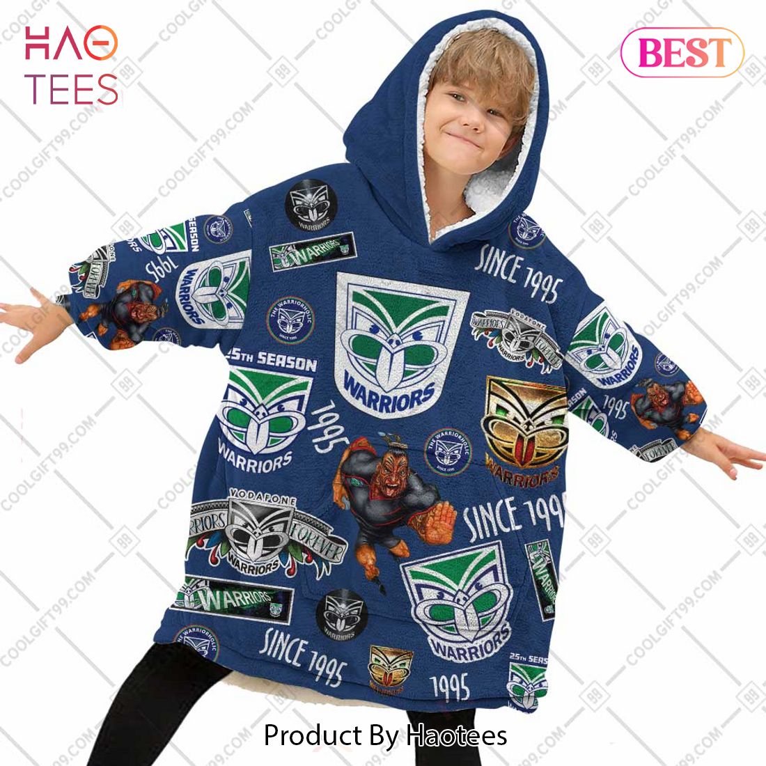 NRL New Zealand Warriors Season logo Flanket, Blanket Hoodie, Snuggie NRL New Zealand Warriors Season logo Flanket, Blanket Hoodie, Snuggie