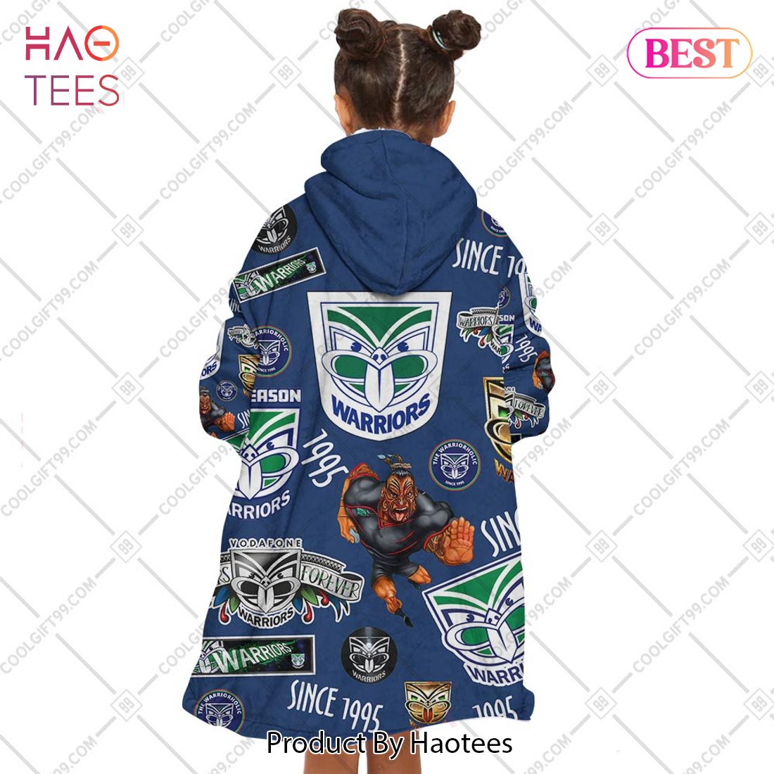 NRL New Zealand Warriors Season logo Flanket, Blanket Hoodie, Snuggie NRL New Zealand Warriors Season logo Flanket, Blanket Hoodie, Snuggie