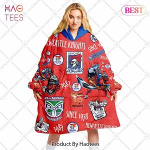 NRL Newcastle Knights Season logo Flanket, Blanket Hoodie, Snuggie