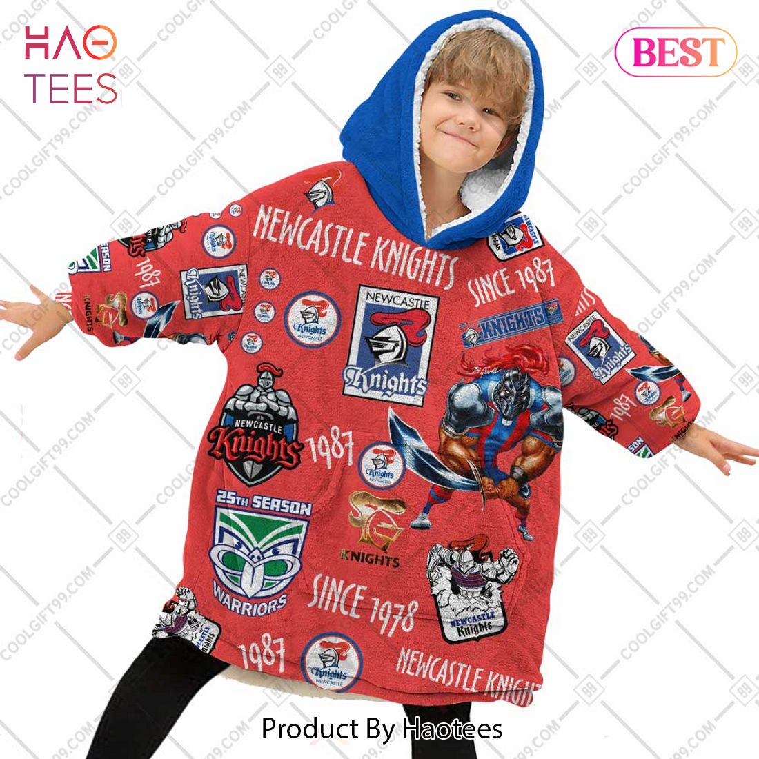 NRL Newcastle Knights Season logo Flanket, Blanket Hoodie, Snuggie NRL Newcastle Knights Season logo Flanket, Blanket Hoodie, Snuggie