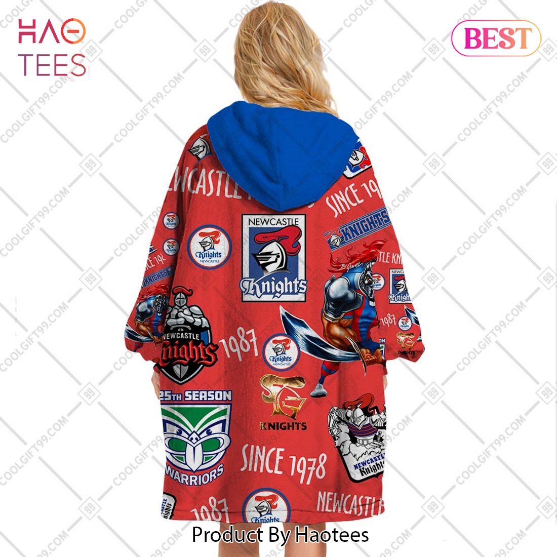 NRL Newcastle Knights Season logo Flanket, Blanket Hoodie, Snuggie NRL Newcastle Knights Season logo Flanket, Blanket Hoodie, Snuggie