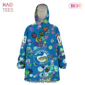 Parramatta Eels Special Logo Design _Oodie, Flanket, Blanket Hoodie, Snuggie