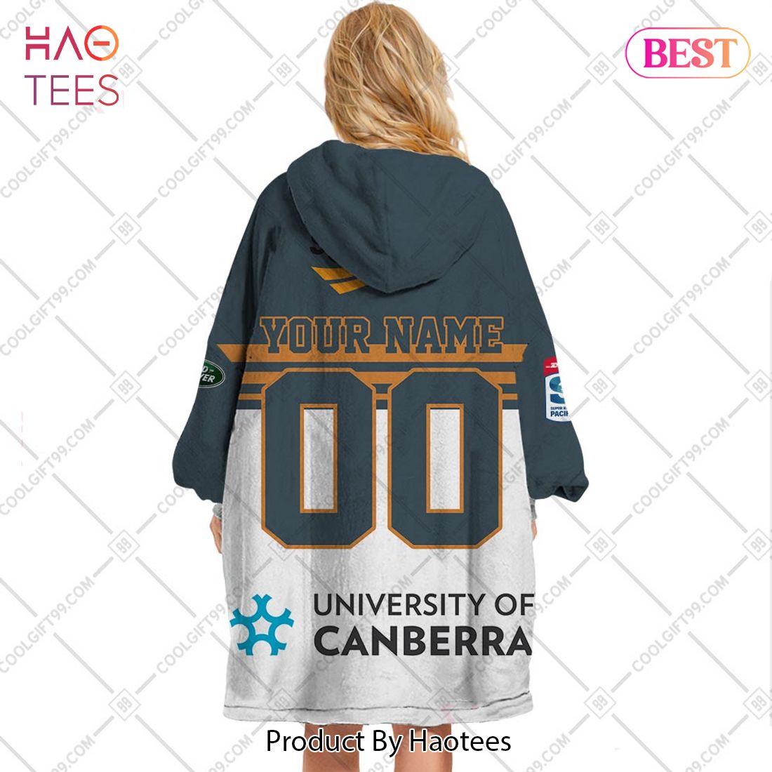 Personalized 2023 Super Rugby Pacific Home Jersey ACT Brumbies Flanket, Blanket Hoodie, Snuggie Personalized 2023 Super Rugby Pacific Home Jersey ACT Brumbies Flanket, Blanket Hoodie, Snuggie