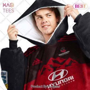 Personalized 2023 Super Rugby Pacific Home Jersey Crusaders Flanket, Blanket Hoodie, Snuggie