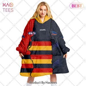 Personalized AFL Adelaide Crows Home x Away x Training Guernsey 2023 Style Flanket, Blanket Hoodie, Snuggie