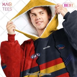 Personalized AFL Adelaide Crows Home x Away x Training Guernsey 2023 Style Flanket, Blanket Hoodie, Snuggie