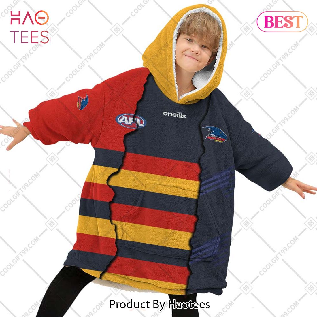 Personalized AFL Adelaide Crows Home x Away x Training Guernsey 2023 Style Flanket, Blanket Hoodie, Snuggie Personalized AFL Adelaide Crows Home x Away x Training Guernsey 2023 Style Flanket, Blanket Hoodie, Snuggie