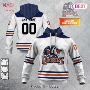 Personalized AHL Bakersfield Condors White jersey Style Hoodie, T-Shirt, Zip Hoodie, Sweatshirt