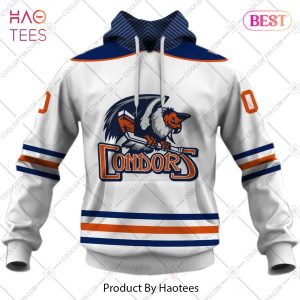 Personalized AHL Bakersfield Condors White jersey Style Hoodie, T-Shirt, Zip Hoodie, Sweatshirt