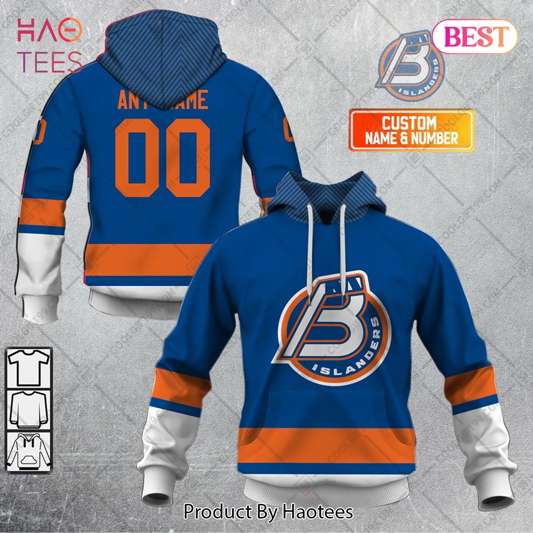Personalized AHL Bridgeport Islanders Color jersey Style Hoodie, T-Shirt, Zip Hoodie, Sweatshirt