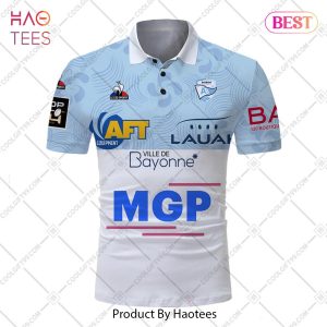 Personalized Aviron Bayonnais Rugby 2023 Jersey Style Polo Shirt