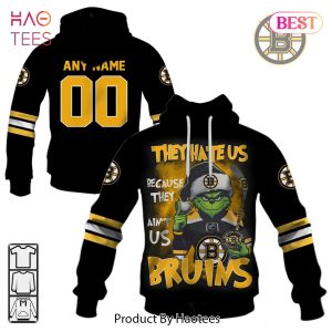 Personalized Bruins Grinch They hate us because they ain’t us Bruins Hoodie, T-Shirt, Zip Hoodie, Sweatshirt