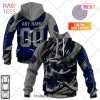 Personalized CFL Montreal Alouettes Mix Jersey Style Hoodie, T-Shirt, Zip Hoodie, Sweatshirt