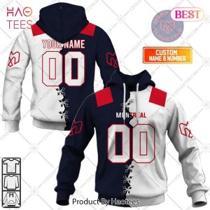 Personalized CFL Montreal Alouettes Mix Jersey Style Hoodie, T-Shirt, Zip Hoodie, Sweatshirt