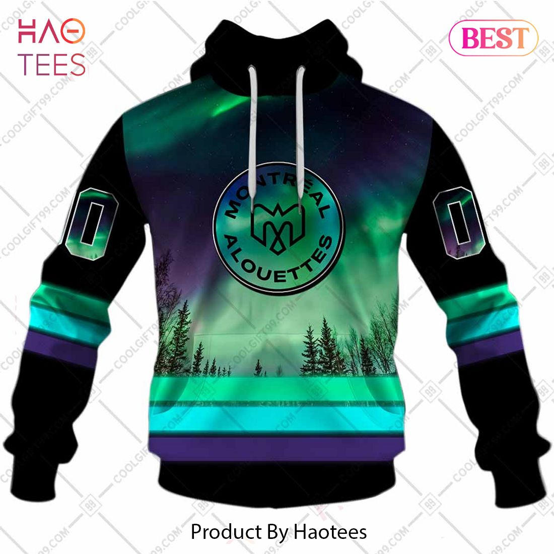 Personalized CFL Montreal Alouettes Northern Lights Style Hoodie, T-Shirt, Zip Hoodie, Sweatshirt Personalized CFL Montreal Alouettes Northern Lights Style Hoodie, T-Shirt, Zip Hoodie, Sweatshirt