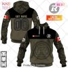 Personalized CFL Ottawa Redblacks Home Jersey Style Hoodie, T-Shirt, Zip Hoodie, Sweatshirt